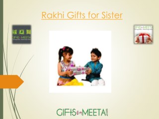 Rakhi Gifts For Sister Online From Giftsbymeeta