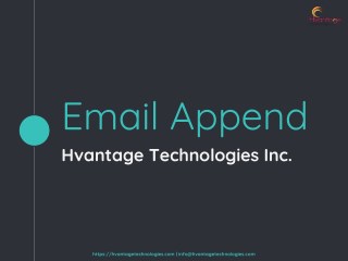 HTI Email Append