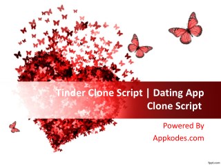 Tinder Clone Script | Dating App Clone Script | appkodes.com