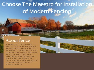 Get To Know The Various Kind of Fence Material