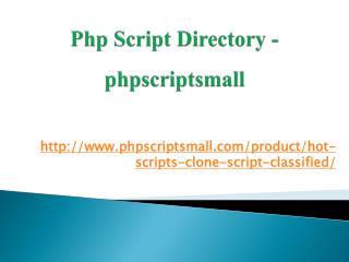 Php Script Directory - phpscriptsmall