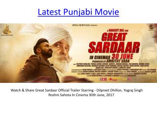 Latest Punjabi Movie