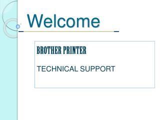 Brother Printers Technical Support