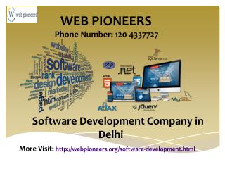 Software Development Company in New Delhi