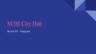City Hub Presents a Fantasy Residence in Gurgaon