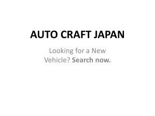 Auto Craft Japan