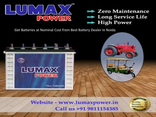 Get Batteries at Nominal Cost from Best Battery Dealer in Noida
