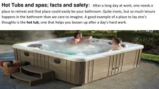 Hot tub spas
