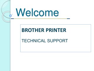 Brother Printers Technical Support