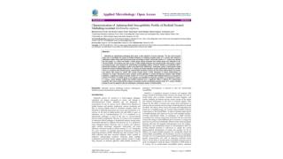 Characterization of Antimicrobial Susceptibility Profile of Biofield Treated Multidrug-resistant Klebsiella oxytoca