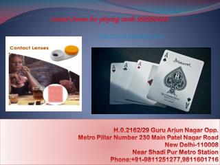 Spy Cheating playing cards in Delhi India