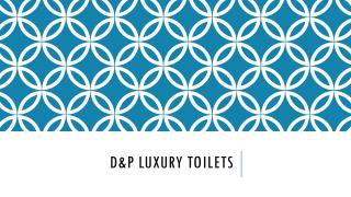 Get Luxury Portable Toilets