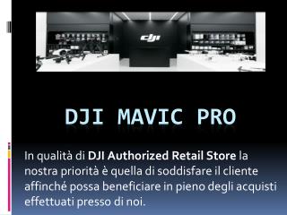 Dji mavic pro