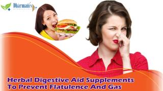 Herbal Digestive Aid Supplements To Prevent Flatulence And Gas