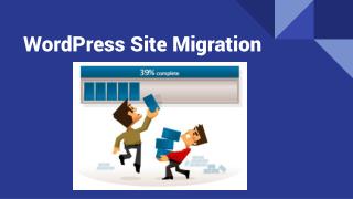 WordPress Site Migration