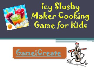 Icy Slushy Maker Cooking Game for Kids
