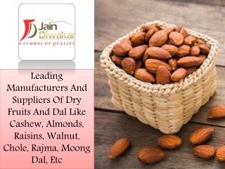 Almonds Manufacturers