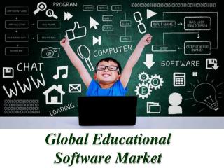 Global Educational Software Market