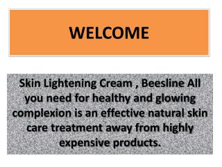 Best Skin whitening Cream