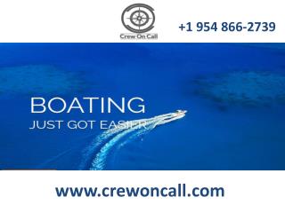 Find a Boat Crew | Crewoncall.com
