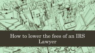 Gordon Law Ltd | An IRS lawyer can help you out with all parts of your taxes