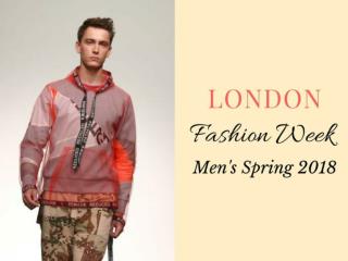 London Fashion Week Men's Spring 2018