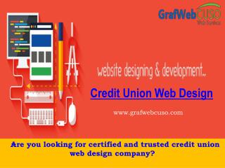 Credit Union Web Design