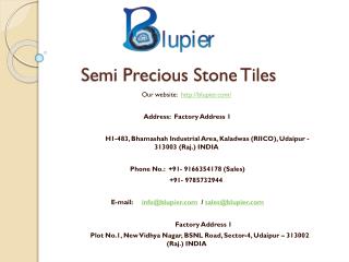 Semi Precious Stone Tiles