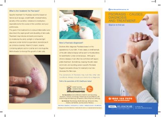 Psoriasis - Diagnosis & Treatment at HCL Healthcare