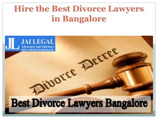 Divorce Lawyers Bangalore