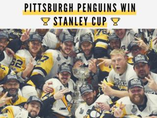 Pittsburgh Penguins win Stanley Cup