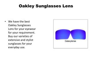 Oakley Lens