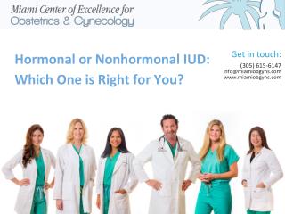 Hormonal or Nonhormonal IUD: Which One is Right for You?