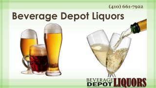 Top Leading Best Liquor Store in Parkville MD | Call on (410) 661 – 7922