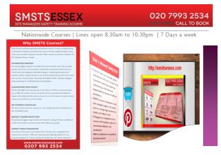 Southend SMSTS Course Centres