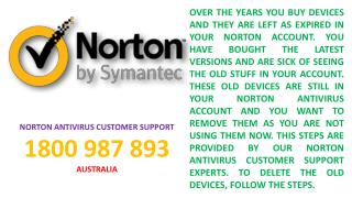 How to Remove Old (Expired) Devices from Norton Account- By Norton Tech Support Team