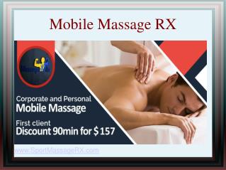 Orthopedic Massage in Los Angeles