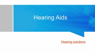 Hearing Aids