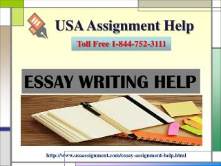 Eassy Writing Help Toll Free:-1-844-752-3111