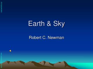 Earth &amp; Sky