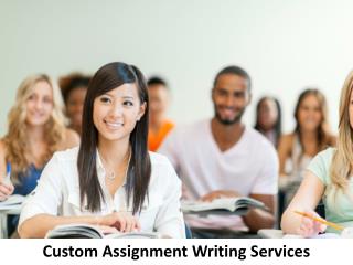 Custom Assignment Writing Service