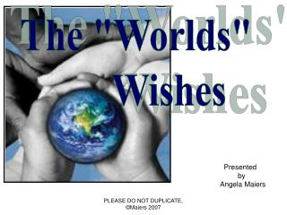 New Literacies: Our World's Wishes