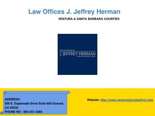 Ventura County Personal Injury Attorney