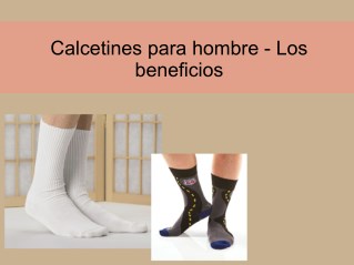 Calcetines para hombre- los beneficios