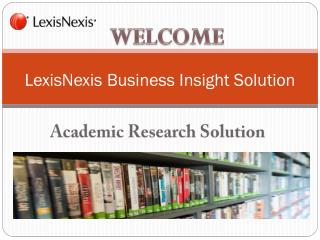 Online Academic Research Journal Article, Newsletter, Newspapers and Database