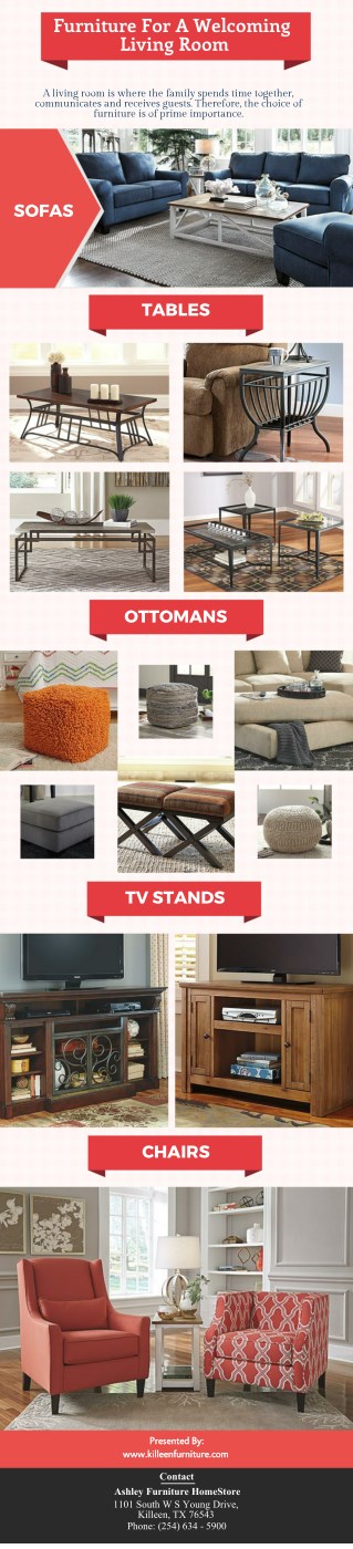 Furniture For A Welcoming Living Room