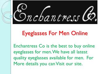 Eyeglasses For Men Online