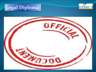 Legal Diploma
