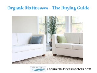 Organic Mattress Buying Guide