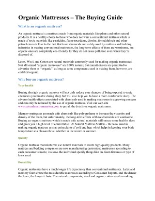 natural_mattress_matters__organic_mattress_buying_guide